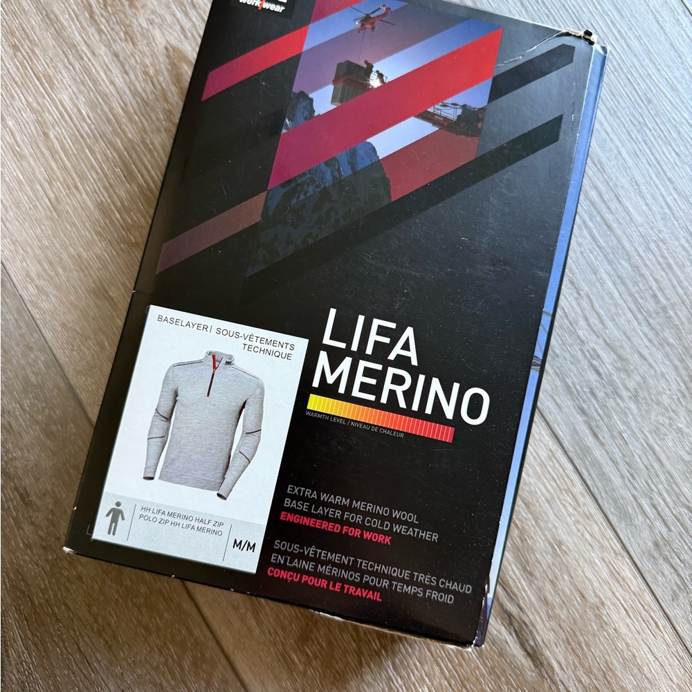 Helly Hansen Gray Zip Up Sweater